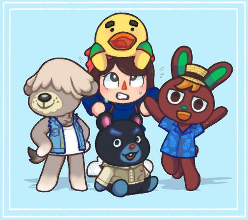 Favorite Villagers I love Shep, O’Hare, Joey, and Hamphrey.