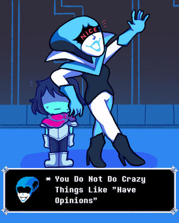 Queen and Kris Screenshot redraw Queen and Kris Screenshot redraw