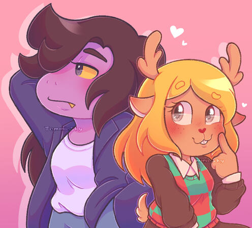 Susie and Noelle
