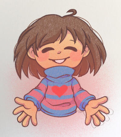 Frisk gives you mercy