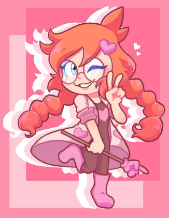 Penny from WarioWare Penny from WarioWare