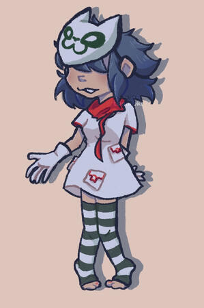 Noodle (Plastic Beach phase) from the Gorillaz Noodle (Plastic Beach phase) from the Gorillaz