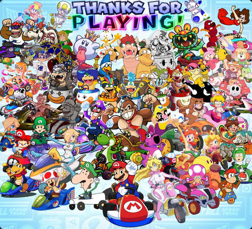 Collab hosted by @eternalflamebry on Twitter, I did Tanooki Mario!